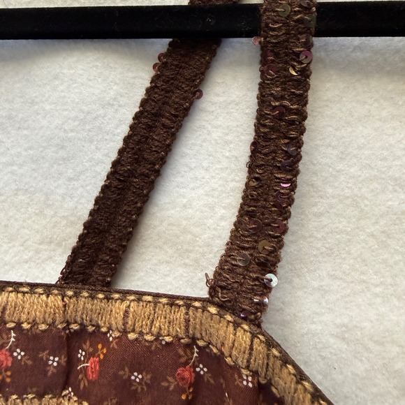 Nanette Lepore Women's Sequins Embellished Striped Dress Size 8 Vintage Y2K - Picture 9 of 9